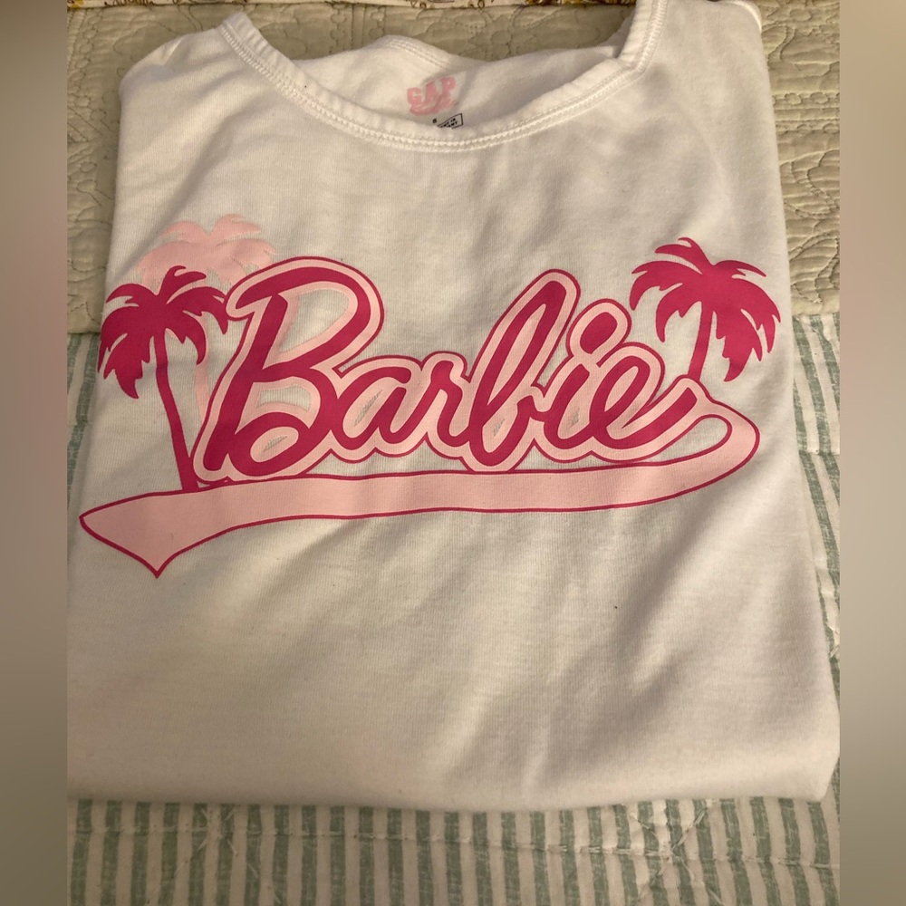 NWOT Gap Barbie Graphic Shortsleeved Tee Sz 8